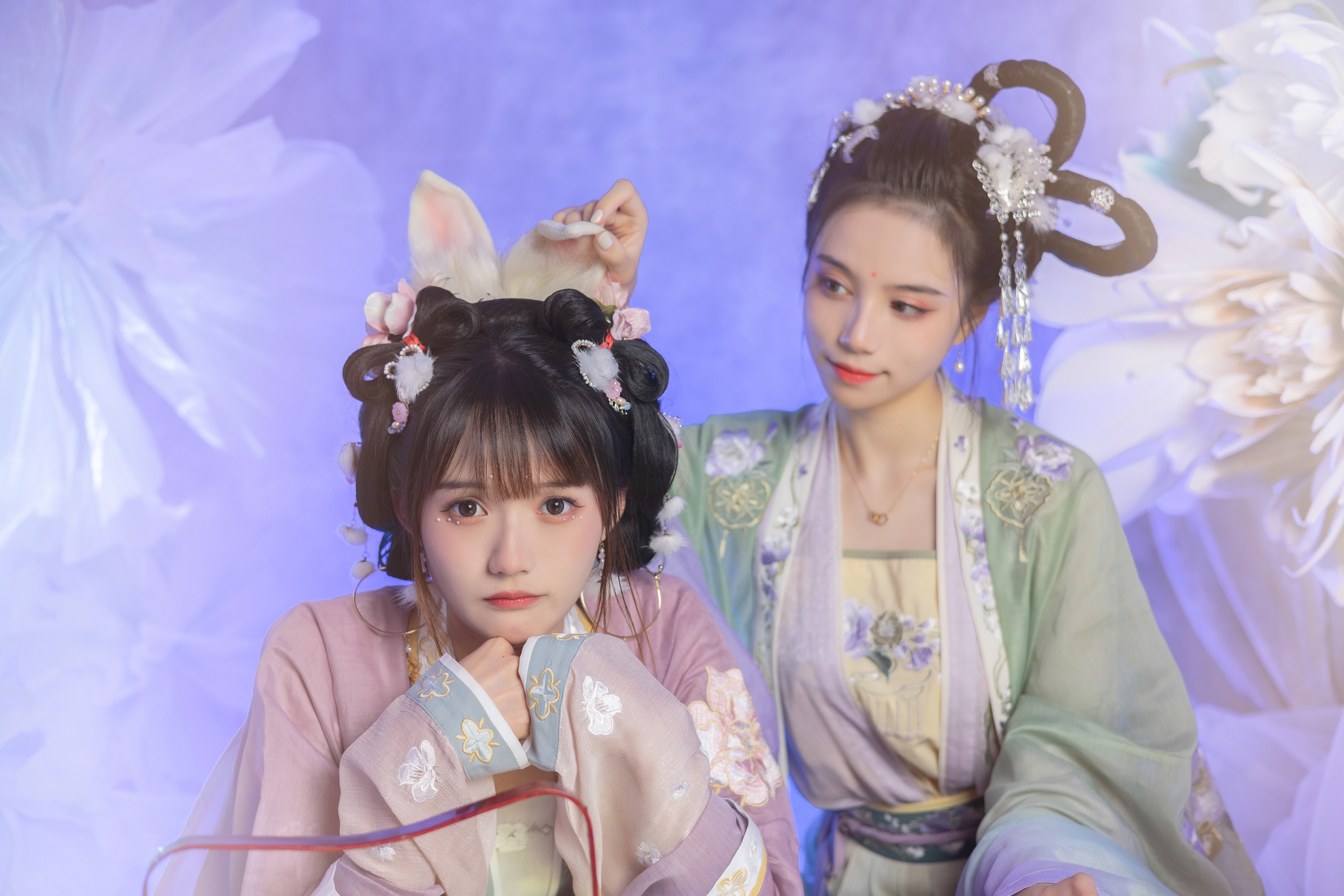 图片[1]-兔子Zzz不吃胡萝卜 – NO.062 贰加六-玉兔与嫦娥[41P]-XikXak